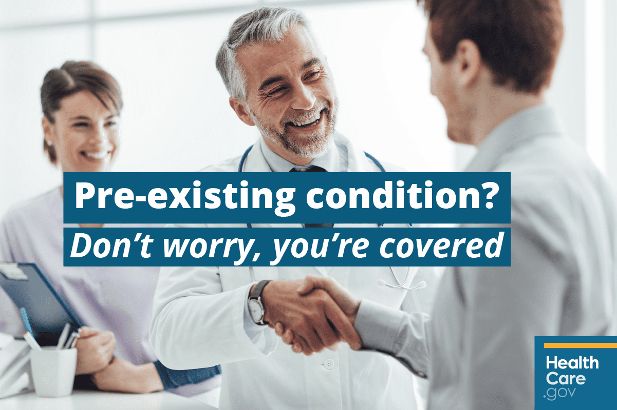 Healthcare With Pre Existing Conditions, pre existing health condition, cover pre existing conditions